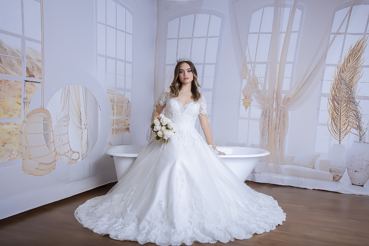 Vestido Celeste